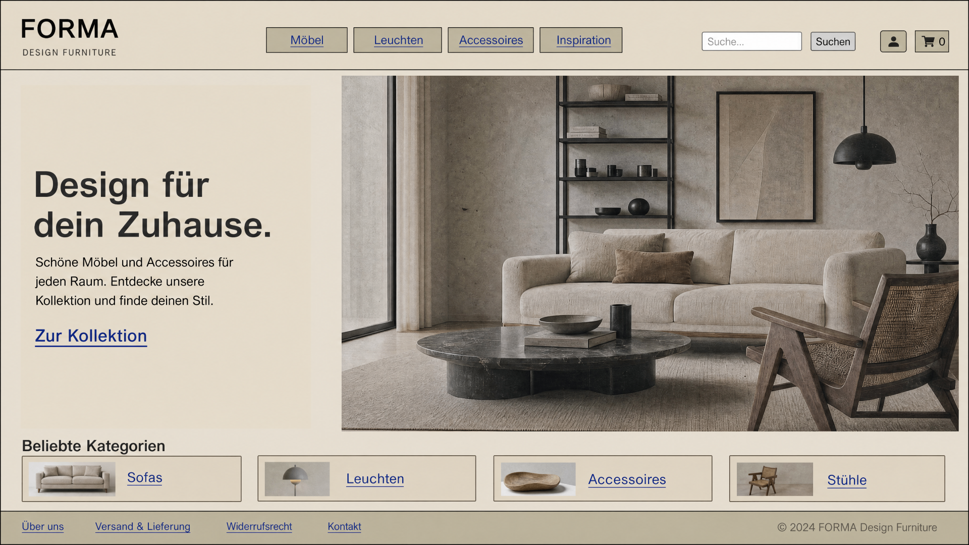 Nachher: Premium-Redesign im buildmysite-Stil